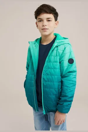 WE Fashion Blue Ridge jack Jas Jongens Polyester Ronde hals Effen