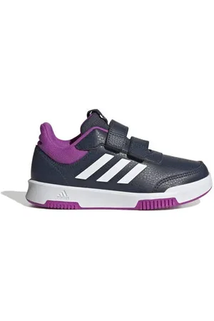 adidas Sportswear Tensaur Sport 2.0 sneakers zwart/paars Jongens/Meisjes Imitatieleer