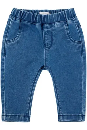 Noppies Baby regular waist regular fit jeans Jongens Katoen Effen