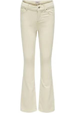 ONLY KIDS GIRL regular waist flared jeans Rosé Meisjes Denim Effen