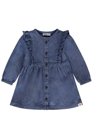 Babyface Spijkerjurk Meisjes Denim Ronde hals Effen
