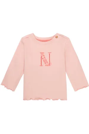 Noppies Baby longsleeve Meisjes Katoen Ronde hals Printopdruk
