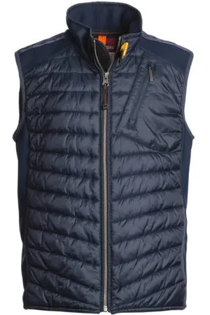 Parajumpers Bodywarmer blauw Jongens Nylon Opstaande kraag Effen