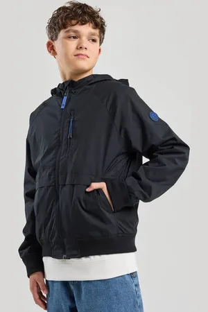America today Jack Jas Jongens Polyester Capuchon Effen