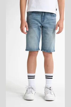 Petrol Industries Denim short light blue denim Korte broek Blauw Jongens Stretchdenim