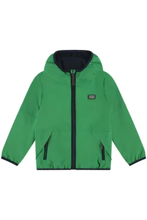 Stains&Stories Tussenjas Jongens Polyester Capuchon Effen
