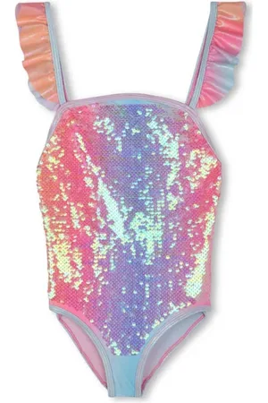 Billieblush Badpak met pailletten Roze Meisjes Coated