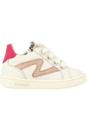 Develab Leren sneakers Meisjes Leer Meerkleurig