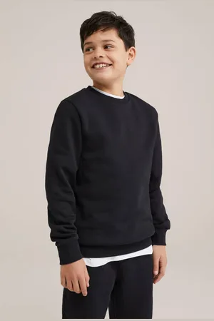 WE Fashion Blue Ridge sweater + broek zwart Shirt + broek Effen