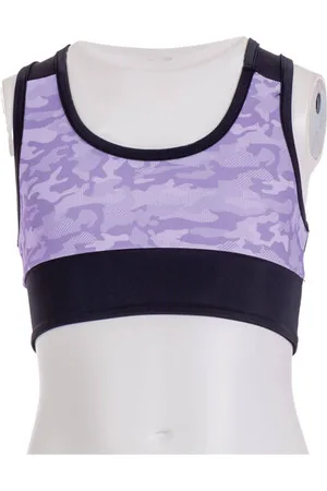 Papillon Sporttop Paars Meisjes Polyester Ronde hals