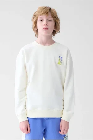 SHOEBY Sweater Jongens Katoen Ronde hals Tekst