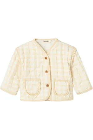 Lil Atelier BABY tussenjas geel Meisjes Katoen V