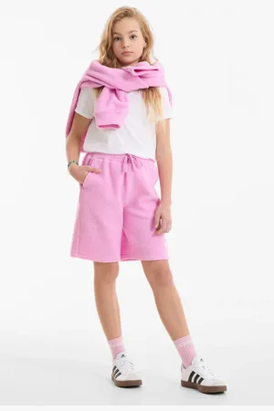 Anytime Teddy fleece short Broek Meisjes Polyester Effen