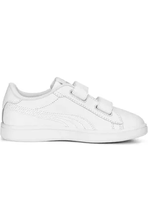 PUMA Smash 3.0 L V sneakers Jongens/Meisjes Leer Effen
