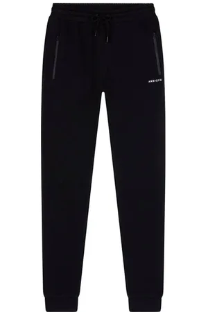 AMBIQUE Slim sweatpant Broek Jongens Katoen Logo