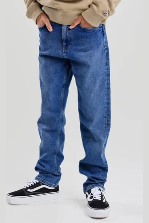America today Regular fit jeans medium blue denim Blauw Effen