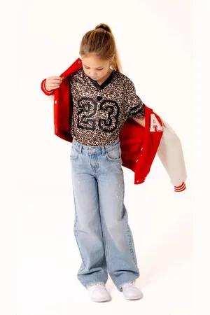 ONLY KIDS GIRL bomberjack Jas Meisjes Polyester Ronde hals Meerkleurig