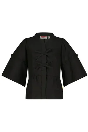 Vingino Blouse Meisjes Katoen Opstaande kraag Effen