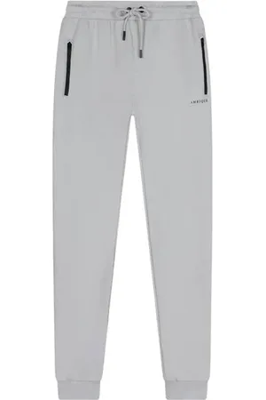 AMBIQUE Slim sweatpant Broek Jongens Katoen Logo