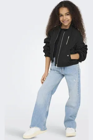 ONLY KIDS GIRL bomberjack Jas Meisjes Polyester Ronde hals Effen