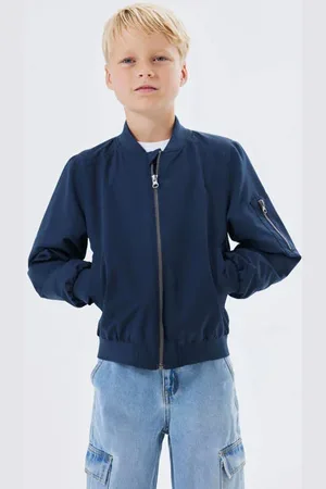NAME IT KIDS bomberjack Jas Jongens/Meisjes Polyester Ronde hals