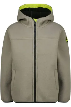 Vingino Jack grijs Jas Jongens Fleece Capuchon Effen