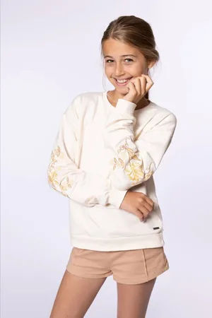 No Way Monday Sweater ecru Effen