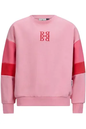 Retour Sweater roze Meisjes Katoen Ronde hals Meerkleurig