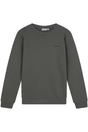 AMBIQUE Sweater donkergroen Logo