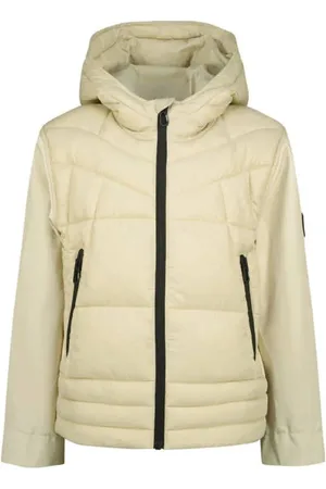 Vingino Jack grijs Jas Jongens Nylon Capuchon Effen