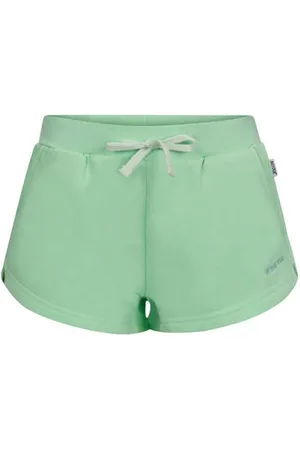 Retour Regular sweatshort groen Korte broek Meisjes Katoen Effen