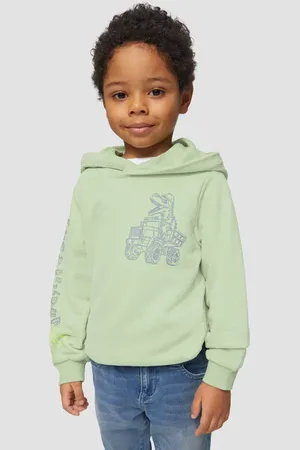 QS by s.Oliver Hoodie Sweater Printopdruk