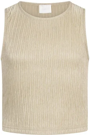 AI&KO Haltertop Meisjes Polyester Ronde hals Effen