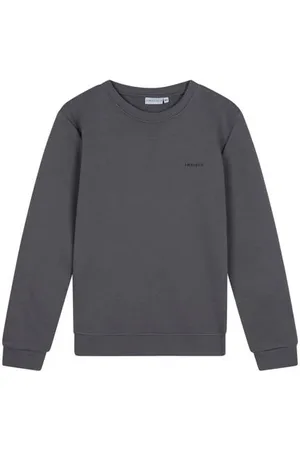 AMBIQUE Sweater grijs Logo