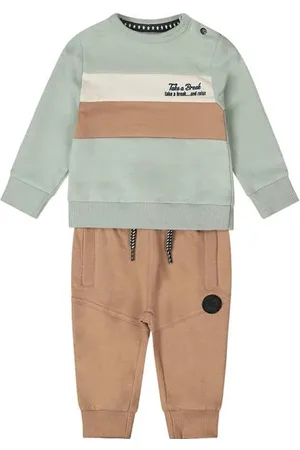 Dirkje Sweater + broek Shirt + broek Jongens Katoen Ronde hals