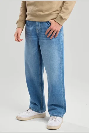 America today Baggy fit jeans medium blue denim Effen