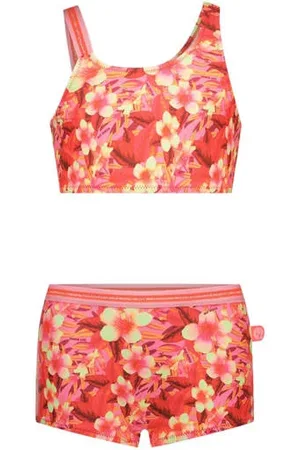 Just Beach Crop bikini Tanzania Meisjes Polyester Bloemen