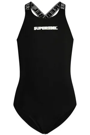 Superrebel Badpak Venice Meisjes Polyester Logo