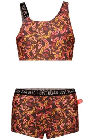 Just Beach Crop bikini Tanzania Meisjes Polyester Bloemen