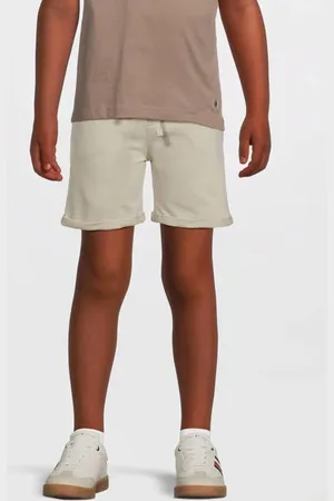 LEVV Little regular sweatshort beige Korte broek Jongens Stretchkatoen