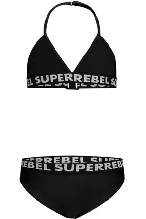 Superrebel Triangel bikini Isla Meisjes Polyester Logo