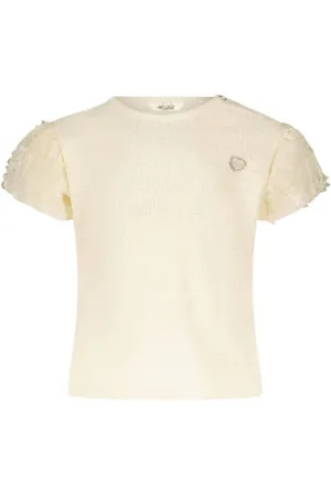 Le Chic Blousetop Meisjes Polyester Ronde hals Effen