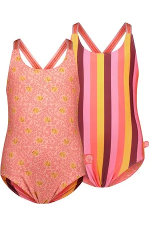 Just Beach Reversible badpak Meisjes Polyester Streep