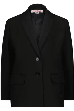 Vingino Regular fit blazer Meisjes Polyester Reverskraag Effen