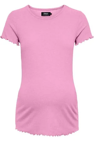 ONLY Zwangerschapsshirt OLMEMMA Top Dames Polyester Ronde hals