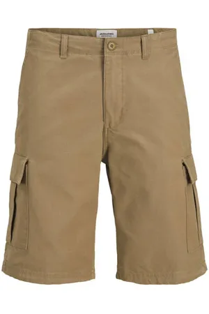 JACK & JONES JUNIOR loose cargo short bruin Korte broek Jongens Katoen