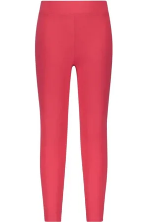 B.Nosy Skinny legging roze Meisjes Stretchkatoen Effen