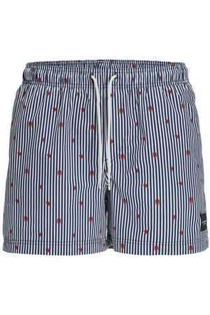 JACK & JONES JUNIOR zwemshort Jongens Polyester Streep