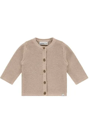 Babyface Vest grof gebreid Jongens/Meisjes Katoen Ronde hals Effen