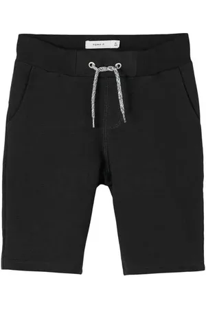 NAME IT KIDS slim fit sweatshort Honk met katoen Effen